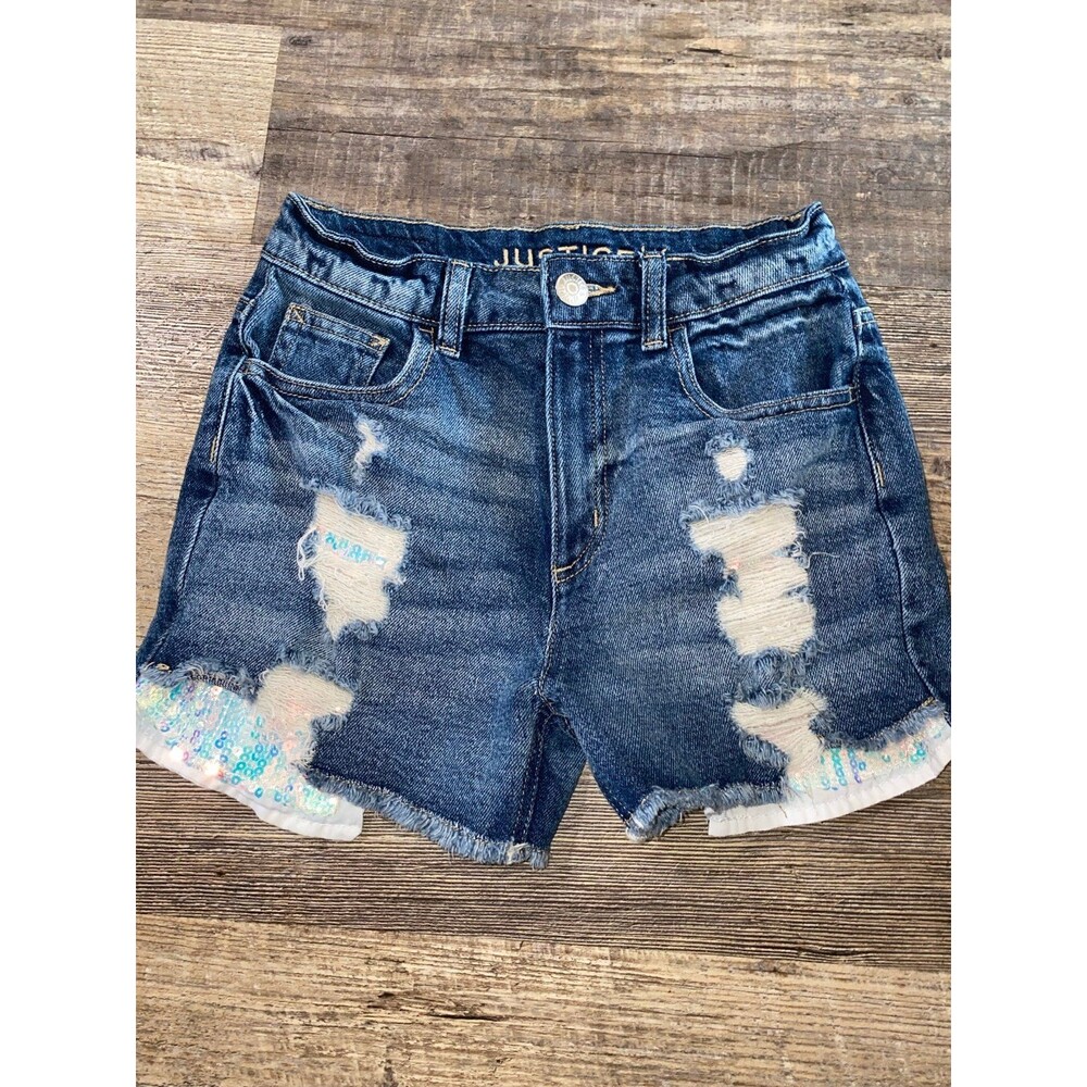 NWOT GIRLS JUSTICE SHORTS SZ12